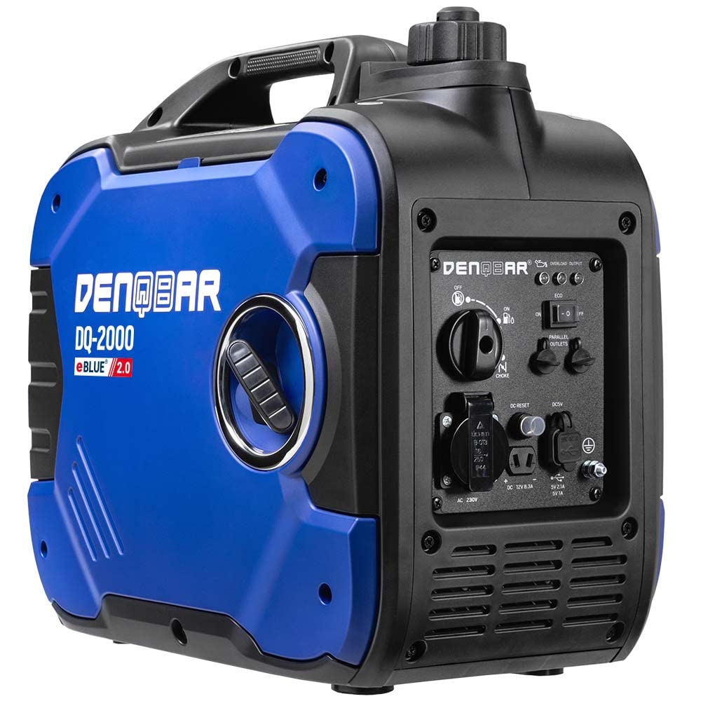 DENQBAR 2000W Inverter Power Generator, Emergency Generator, Electric Generator Petrol Operated DQ2000
