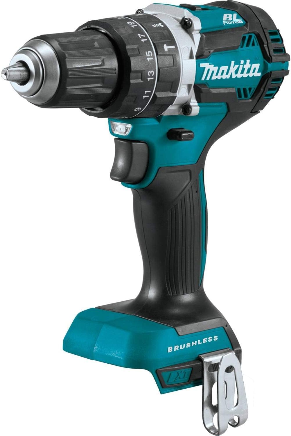 Makita XPH12Z 18V LXT Lithium-Ion Brushless Cordless 1/2 Hammer Driver-Drill, Tool Only