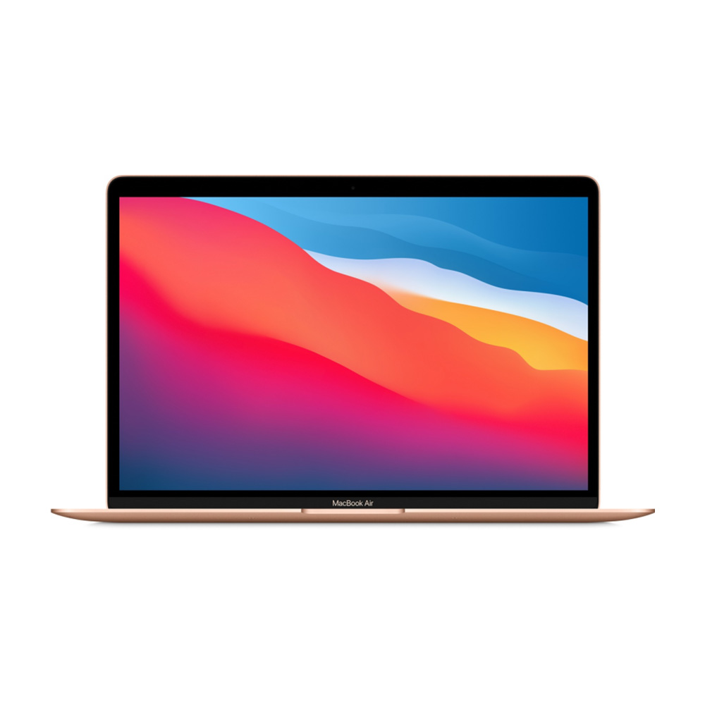 Macbook Air 13 - Apple M1 8C 2,1GHz - 8GB Ram - SSD 256GB - 2020 - Gold - Qwerty US