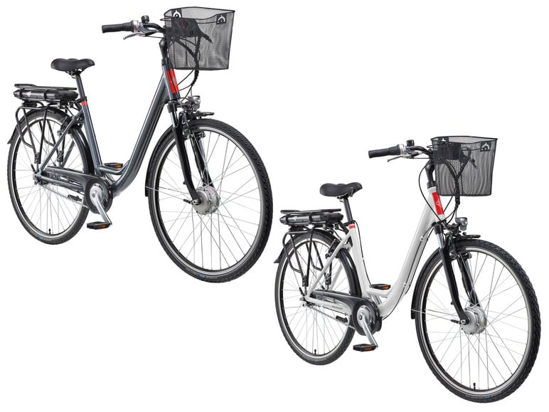 TELEFUNKEN TELEFUNKEN E-Bike »Multitalent RC657-S«, Pedelec, Citybike, 28 Zoll, 100 km Reichweite